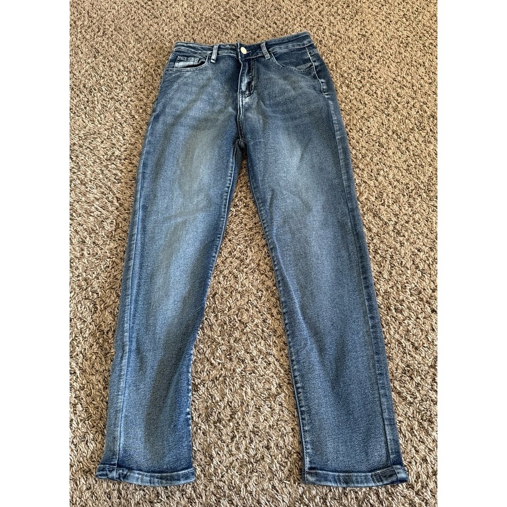 Jinhaosheng Clothing Women's Blue Skinny Jean Size Medium - Picture 4 of 7